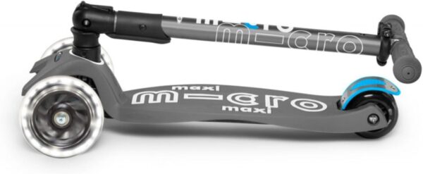 Micro Scooters | Maxi Micro Deluxe LED Foldable| Handlebar Adjustable | Lightweight | Foldable Mecha - Image 3