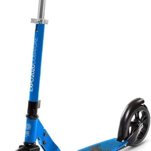 Micro Scooters | Expo 2020 Classic Adult Scooter | Big Wheels | City Commuting | Foldable | Blue