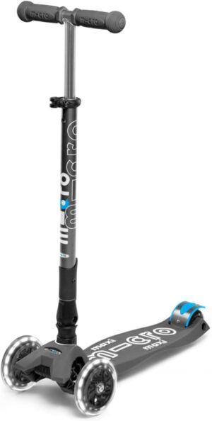 Micro Scooters | Maxi Micro Deluxe LED Foldable| Handlebar Adjustable | Lightweight | Foldable Mecha