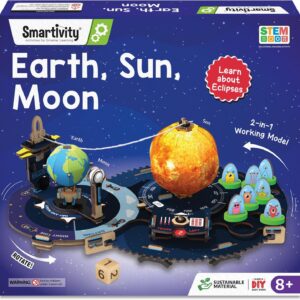 Smartivity DIY Space Shooters STEM Fun Toy, Educational & Construction Based Activity Game Kit for K