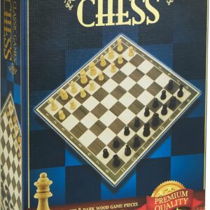 Merchant Ambasador Classic Wood Chess St001 Board Game, One Size
