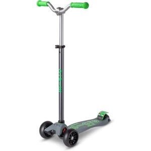 Micro Kickboard - Maxi Deluxe Pro Kick Scooter - Smooth-Gliding, 3-Wheeled, Lean-to-Steer Design with Fat, Stable Wheels and Chopper-Style Handlebars for Ages 5-12