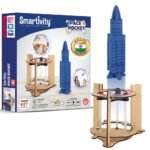 Smartivity Space Rocket STEM Toy, Educational & Construction Based DIY Fun Activity Game for Kids 6 to 14, Birthday Gifts for Boys & Girls, Learn Science Engineering Project