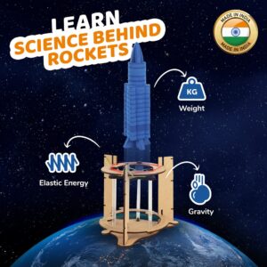 Smartivity Space Rocket STEM Toy, Educational & Construction Based DIY Fun Activity Game for Kids 6 to 14, Birthday Gifts for Boys & Girls, Learn Science Engineering Project - Image 2