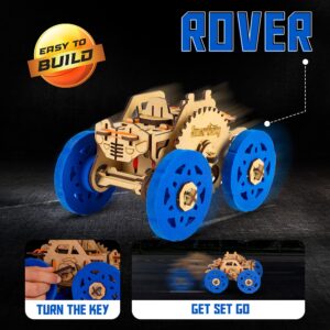 Smartivity STEMFormers Rover Bot STEM STEAM Educational DIY Building Construction Activity Toy Game Kit, Easy Instructions, Experiment, Play, Learn Science Engineering Project 6+2-in-1 - Image 3