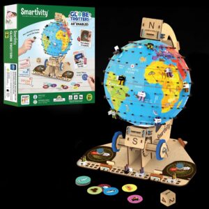 Smartivity Globe Trotters Educational DIY Toy, Blue