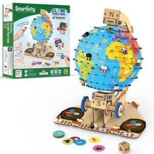 Smartivity Globe Trotters Educational DIY Toy, Blue - Image 2