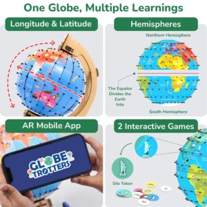 Smartivity Globe Trotters Educational DIY Toy, Blue - Image 4