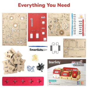 Smartivity Infinity Calendar Organizer Stem DIY Fun Toy, Best Gift For Boys & Girls age 8-14, Educational Activity Game For Kids - Image 5