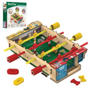 Smartivity DIY Foosball, Mini Football, Soccer Table Stem Educational Fun Toys, Educational & Construction Based Activity Game for Kids 6 to 14, Gifts for Boys & Girls