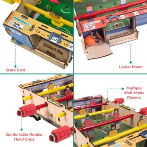 Smartivity DIY Foosball, Mini Football, Soccer Table Stem Educational Fun Toys, Educational & Construction Based Activity Game for Kids 6 to 14, Gifts for Boys & Girls - Image 4