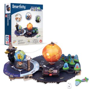 Smartivity DIY Space Shooters STEM Fun Toy, Educational & Construction Based Activity Game Kit for Kids 8 to 14, Best Birthday Gift for Boys & Girls - Image 2