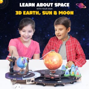 Smartivity DIY Space Shooters STEM Fun Toy, Educational & Construction Based Activity Game Kit for Kids 8 to 14, Best Birthday Gift for Boys & Girls - Image 3