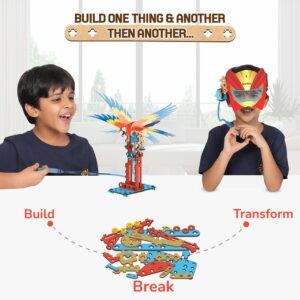 Smartivity 7 in 1 Multi-Builds Hydraulic Kit STEM DIY Fun Toy for Kids 6 to 12, Best Birthday Gift Toy for Boys & Girls Age 6-8-10-12, Science Toy, Educational Based Activity Game, Made in India - Image 2