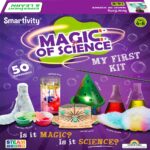 Smartivity Magic of Science Experiment Kit for Boys & Girls Age 4-6-8| Birthday Gift for Kids Age 4-8 | Kids Safe Physics & Chemistry Kit | STEM Educational Fun Toys | Made in India