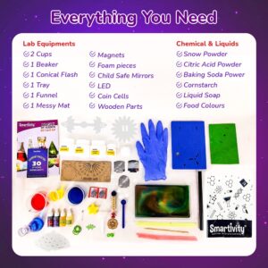 Smartivity Magic of Science Experiment Kit for Boys & Girls Age 4-6-8| Birthday Gift for Kids Age 4-8 | Kids Safe Physics & Chemistry Kit | STEM Educational Fun Toys | Made in India - Image 5