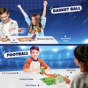 Smartivity 3in1 Basketball, Soccer, Bowling I Indoor Sports Game for Kids 6-12 Years Old I for Boys & Girls | DIY STEM Toy for Kids 6,7,8,9,10,11,12, Years I Wooden Construction Kit - Image 5