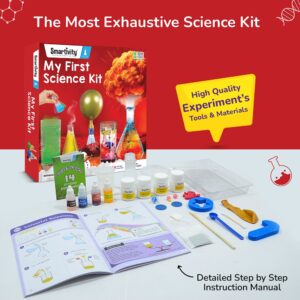 Smartivity My First Science Experiment Kit for Kids 6-8-10-12-14 Years I 50+ Amazing Science Experiments | Birthday Gift for Boys & Girls | Educational Toy for Kids 6 7,8,9,10,11,12,13,14 Years Old - Image 6