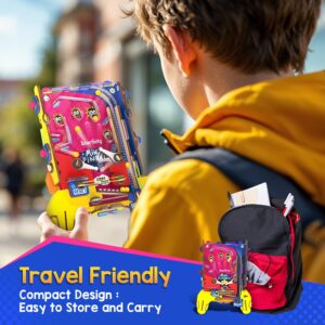Smartivity DIY Pocket Pinball Handheld Game for Kids Ages 6-7-8-9-10-11-12 Years|Hand-Held Exciting Arcade Game I Birthday Gift for Unisex|DIY Science Toy 6-12 Years Old I Screen Free Play Multicolor - Image 5