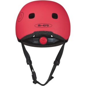 Micro PC Helmet Red M Kids Helmet | Bike Helmets | Kick Scooter Helmets | Sports Helmet for Kids Boys and Girls of Age 3-7 Years with Adjustable Straps - Image 3