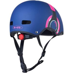 Micro Helmet Headphone Pink M Kids Helmet | Bike Helmets | Kick Scooter Helmets | Sports Helmet for Kids Boys and Girls of Age 6-15 Years with Adjustable Straps - Image 3