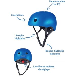 Micro Helmet Ocean Blue M - Image 3