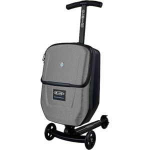 Micro Mobility Micro Luggage 3.0, Men’s Luggage- Suitcase, Black,