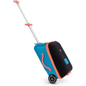 Micro Kickboard - Luggage Eazy - Foldable and Ride-able Swiss-Designed Luggage Case Carry-on for Kids, Ages 18 Months and Up (Ocean Blue) - Image 4