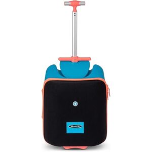Micro Kickboard - Luggage Eazy - Foldable and Ride-able Swiss-Designed Luggage Case Carry-on for Kids, Ages 18 Months and Up (Ocean Blue) - Image 6