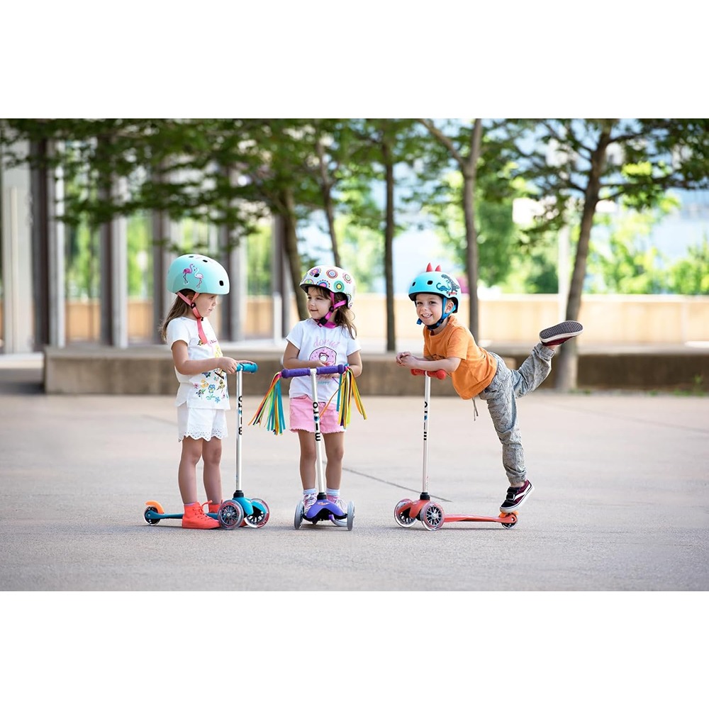 Micro Mini Classic Scooters Red with LED Wheels |Swiss Designed| Scooter for Kids | Kids Scooter | Scooter for Kids 2-5 Years - Image 3