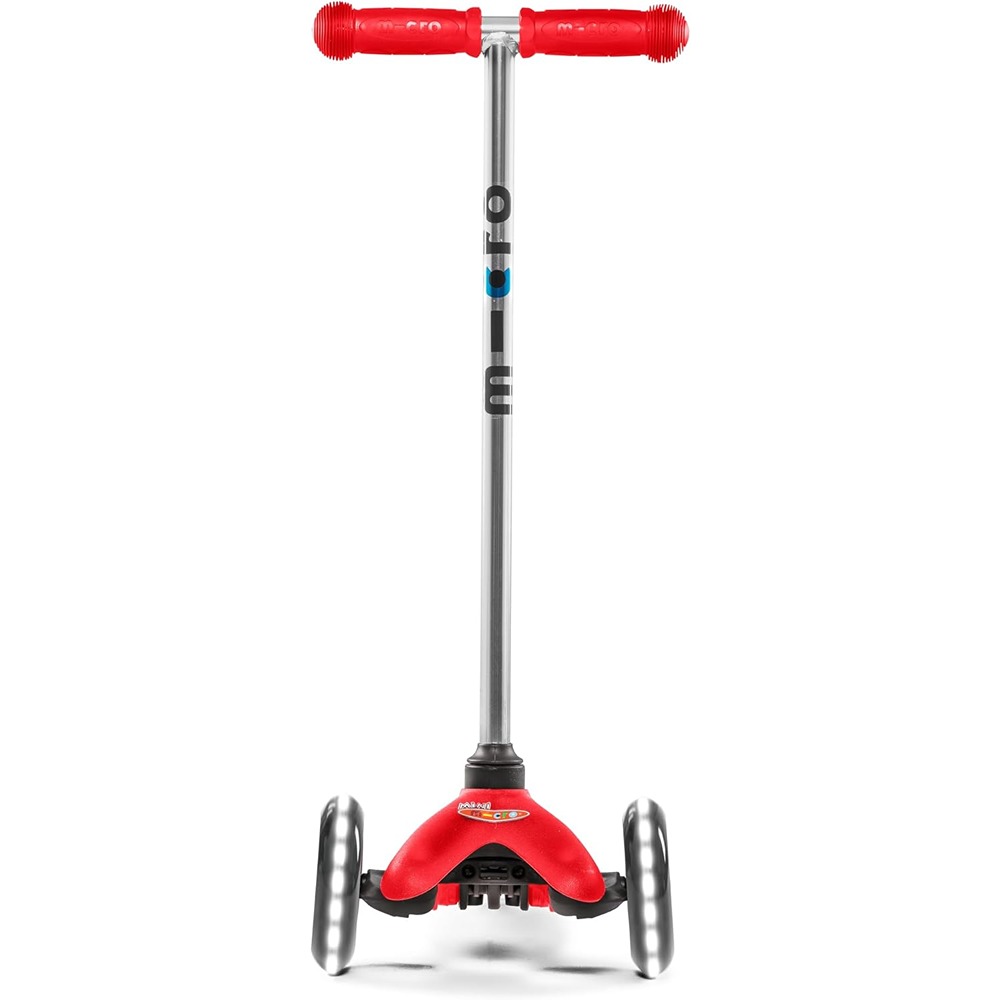 Micro Mini Classic Scooters Red with LED Wheels |Swiss Designed| Scooter for Kids | Kids Scooter | Scooter for Kids 2-5 Years - Image 7