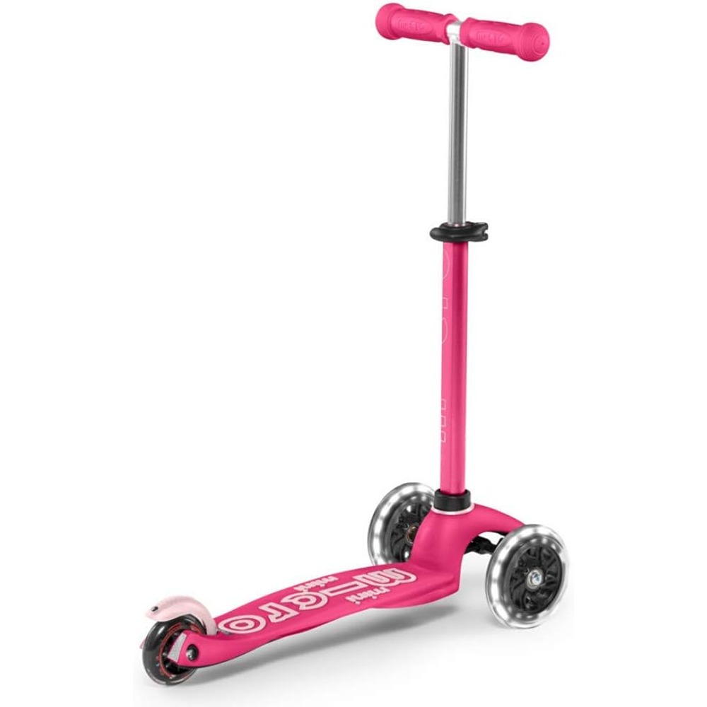 Micro Scooters - Mini Deluxe with LED Wheels |Adjustable Handlebar |3 Wheels |Max Load 50KG | Scooter for Kids | Kids Scooter | Scooter with LED Wheels | Scooter for Kids 2-5 Years - Image 3