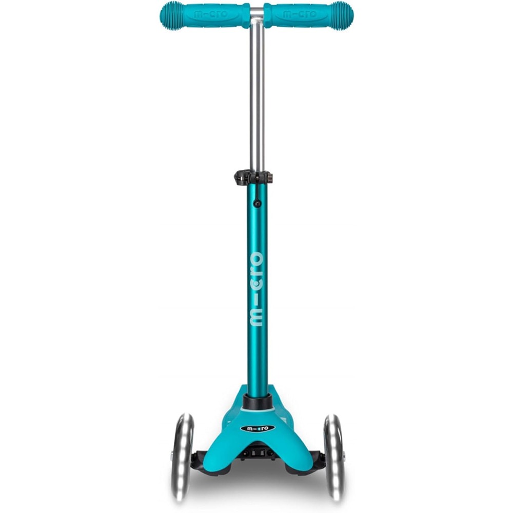 Micro Scooters - Mini Deluxe with LED Wheels |Adjustable Handlebar |3 Wheels |Max Load 50KG | Scooter for Kids | Kids Scooter | Scooter with LED Wheels | Scooter for Kids 2-5 Years - Image 3