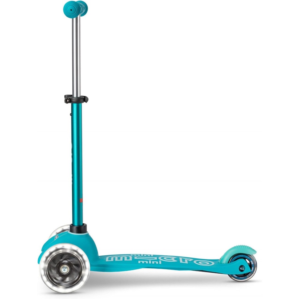 Micro Scooters - Mini Deluxe with LED Wheels |Adjustable Handlebar |3 Wheels |Max Load 50KG | Scooter for Kids | Kids Scooter | Scooter with LED Wheels | Scooter for Kids 2-5 Years - Image 4