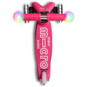 Micro Scooters | Mini Micro Magic Children's Scooter | Light Up Handlebar | Lightweight | Boys & Girls | 2-5yrs | Pink - Image 6