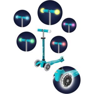 Micro Scooters | Mini Micro Magic Children's Scooter | Light Up Handlebar | Lightweight | Boys & Girls | 2-5yrs | Pink - Image 2