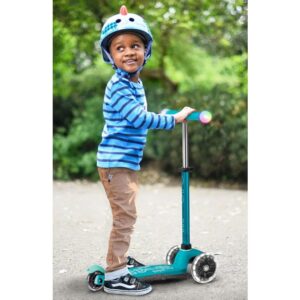 Micro Scooters | Mini Micro Magic Children's Scooter | Light Up Handlebar | Lightweight | Boys & Girls | 2-5yrs | Aqua - Image 8