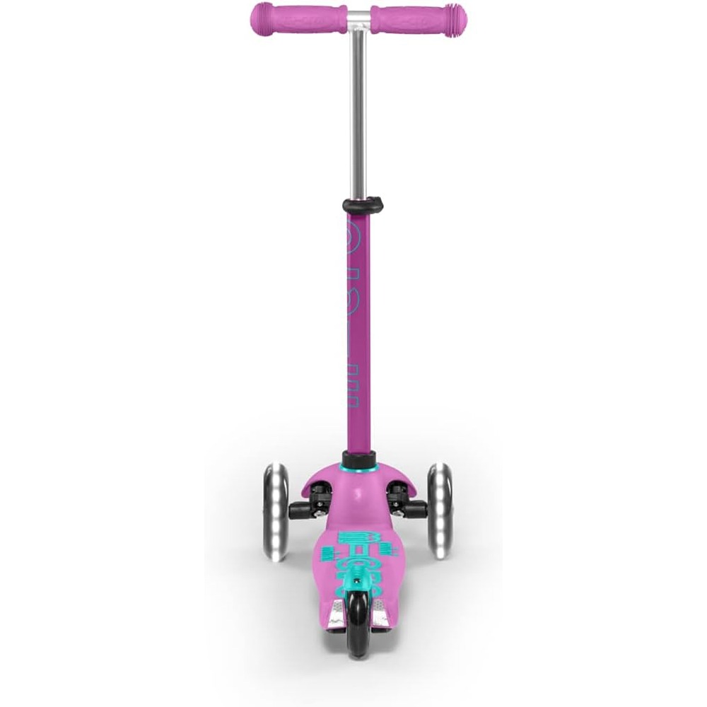 Micro Scooters - Mini Deluxe with LED Wheels |Adjustable Handlebar |3 Wheels |Max Load 50KG | Scooter for Kids | Kids Scooter | Scooter with LED Wheels | Scooter for Kids 2-5 Years - Image 5