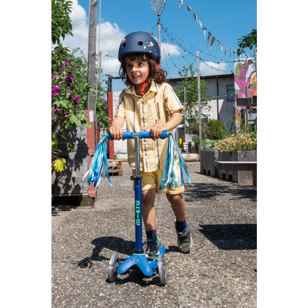 Micro Scooters - Mini Deluxe with LED Wheels |Adjustable Handlebar |3 Wheels |Max Load 50KG | Scooter for Kids | Kids Scooter | Scooter with LED Wheels | Scooter for Kids 2-5 Years - Image 2