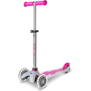 Micro Mini Deluxe Flux LED, The Original, Children's Scooter from 2 Years, Includes LED Wheels, Boys and Girls 2-5 Years