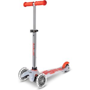 Micro Mini Deluxe Flux LED, The Original, Children's Scooter from 2 Years, Includes LED Wheels, Boys and Girls 2-5 Years