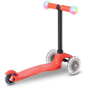 Micro Scooters | Mini Micro 2 Grow LED 4in1 Toddler's Trike | Handlebar Adjustable | Foldable | Lightweight | Boys & Girls | 1-6yrs | Red - Image 5