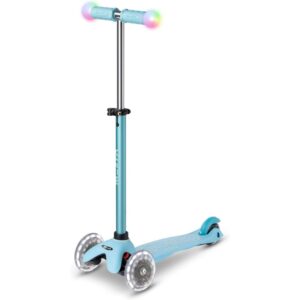 Micro Scooters | Mini Micro 2 Grow LED 4in1 Toddler's Trike | Handlebar Adjustable | Foldable | Lightweight | Boys & Girls | 1-6yrs | Blue - Image 4