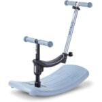 Mini Micro Deluxe Rock & Go LED Ocean Slate | Deluxe Rock Scooter for Kids | Kids Scooter Deluxe Rock | Rock & Go LED Scooter
