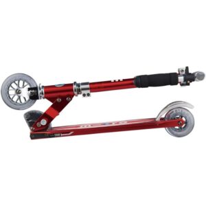 Micro Scooters | Micro Sprite LED Children's Scooter | Handlebar Adjustable | Front Suspension | Foldable | Boys & Girls | 8yrs+ - Image 3