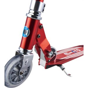 Micro Scooters | Micro Sprite LED Children's Scooter | Handlebar Adjustable | Front Suspension | Foldable | Boys & Girls | 8yrs+ - Image 8