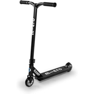 Micro Scooters | Micro Stunt Ramp Children's Scooter Black | Skatepark Jumps & Tricks | 5-12yrs | Boys & Girls