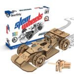 Smartivity STEM Wheels Speedster Educational DIY Toy, Multicolour