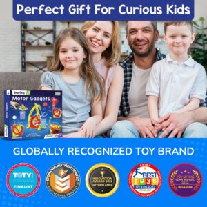 Smartivity 10-in-1 Motor-Powered Gadgets Kit for Kids Ages 6,7,8,9,10,11,12 Years Old | Build 10+ Cool Electronics Projects | Birthday Gifts for Boys & Girls | DIY Science Toy for Kids 6-12 - Image 4