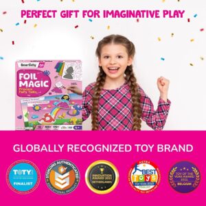 Smartivity Foil Magic - Princess Fairy Tales for Kids 4-5-6-7-8-9 Years I No Mess Art for Kids I 170+ Foam Sticker, 100+Sheets, 12 Canvases I Craft Kits & Supplies I Gifts for Girls & Boys - Image 6